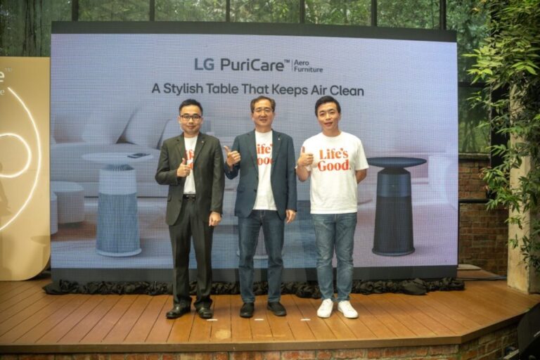 LG PuriCare™ AeroFurniture空气清新茶几 设计与科技的臻品