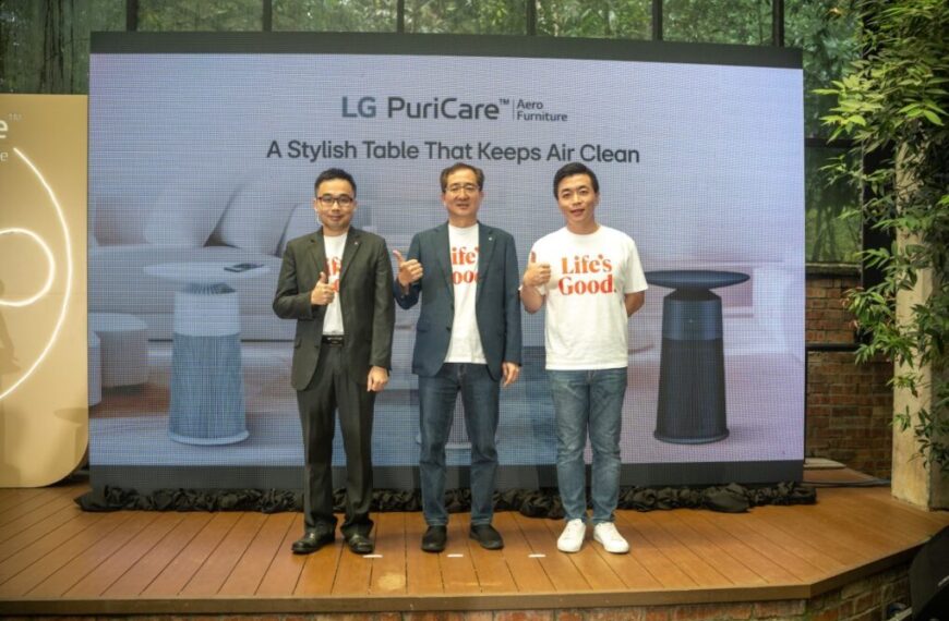 LG PuriCare™ AeroFurniture空气清新茶几 设计与科技的臻品